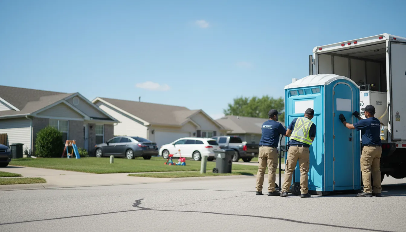 Standard Porta Potty Rentals in Kasbeer, IL near me